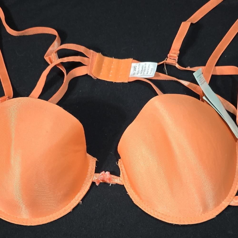 Elegant Orange Bra